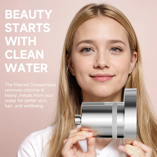 Aura Filtered Showerhead | The Clean Beauty Shower