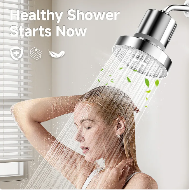 Aura Filtered Showerhead | The Clean Beauty Shower